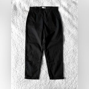 Kensie Jeans Women's Mid Rise Chino Trouser Black Size 6 (Small) New with Tags